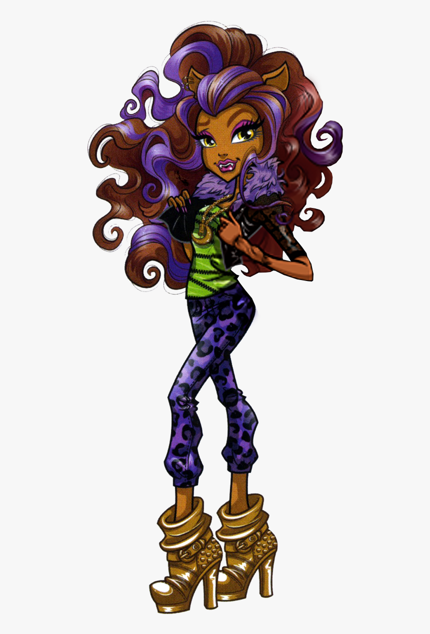 Clawdeen Freetoedit - Monster High The Adventures Of The Ghoul Squad Frankie, HD Png Download