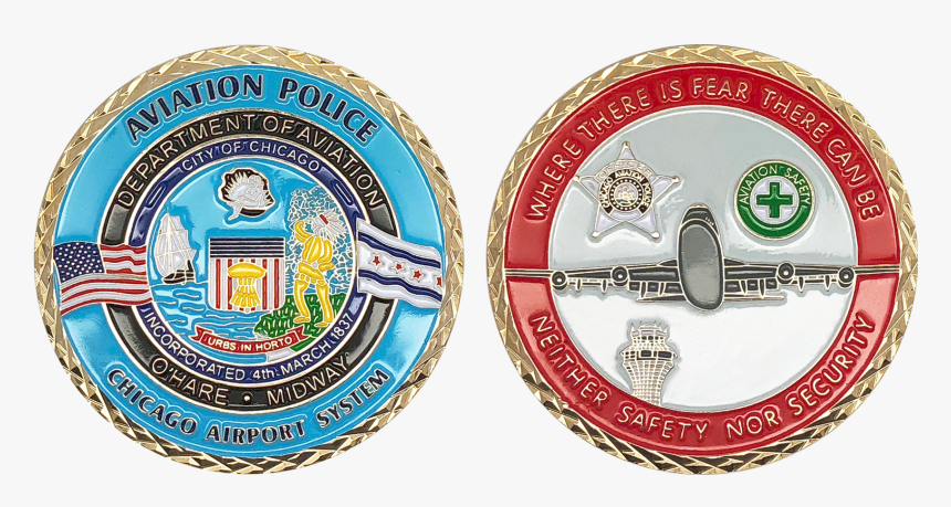 Police Aviation Coin, HD Png Download