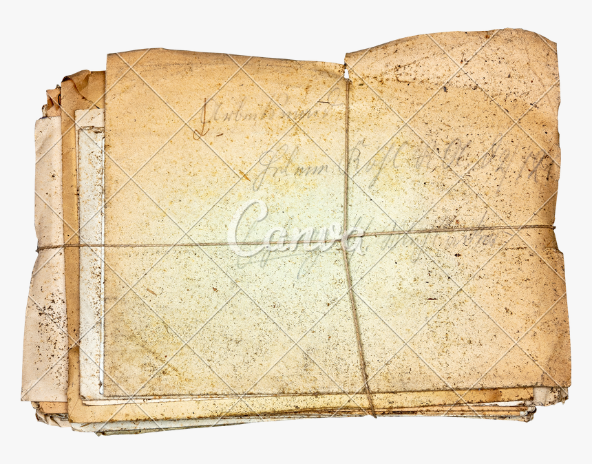 Old Letters Png - Book Cover, Transparent Png