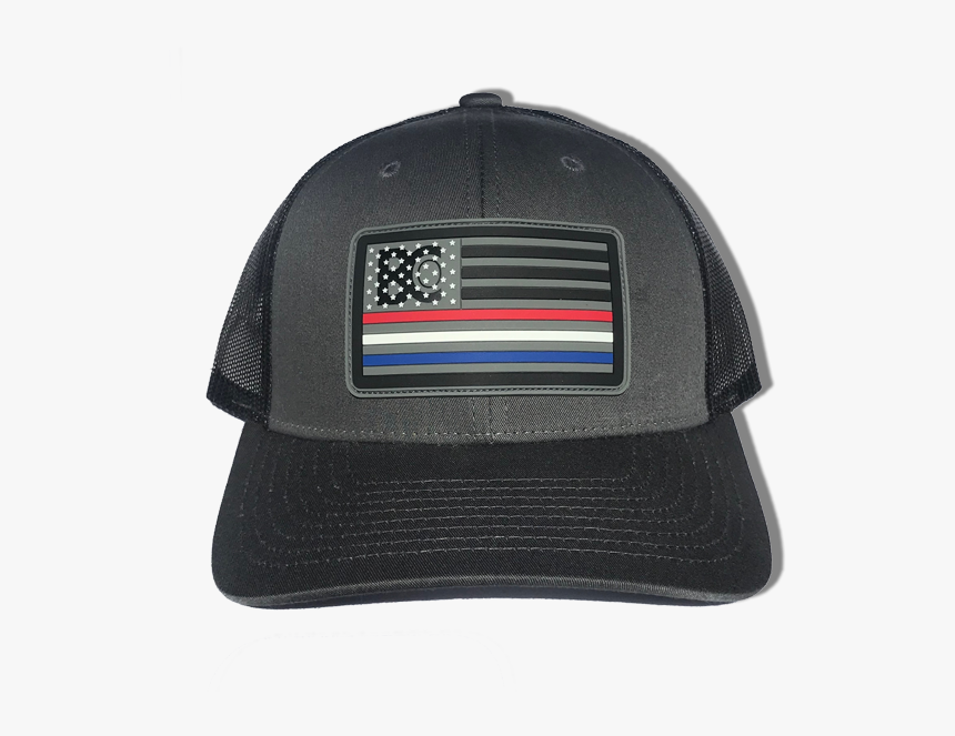 Police, Fire & Emt Tribute Flag Low Pro Snap Back Trucker - Baseball Cap, HD Png Download