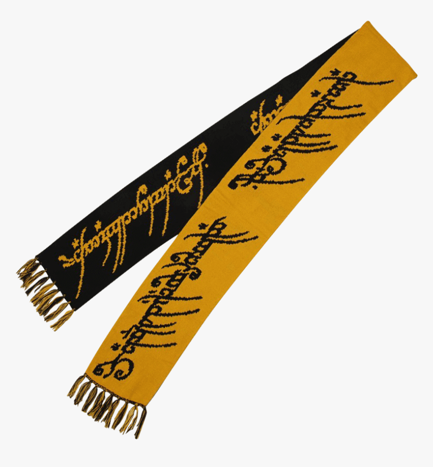 Lord Of The Rings One Ring Scarf - Lotr One Ring Scarf, HD Png Download