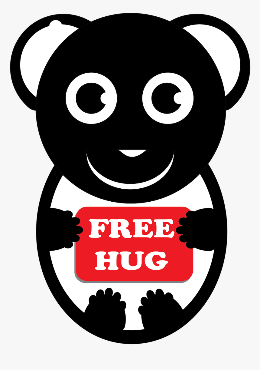 Free Hug Panda Baby Panda Free Picture - Giant Panda, HD Png Download