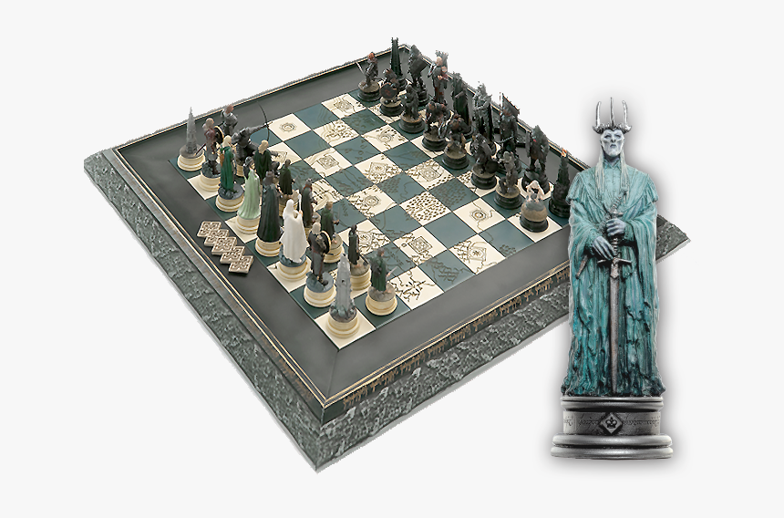 Lord Of The Rings Chess Collection - Chess Lord Of The Rings, HD Png Download