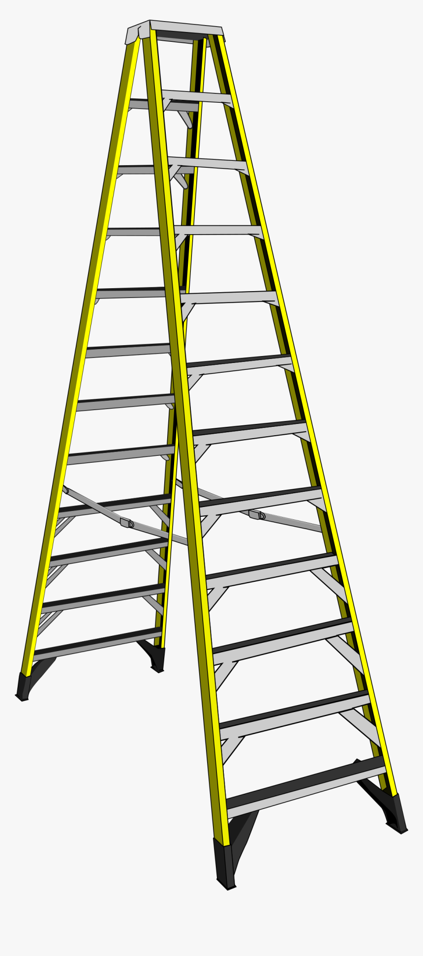 Clipart - Ladder Clipart, HD Png Download