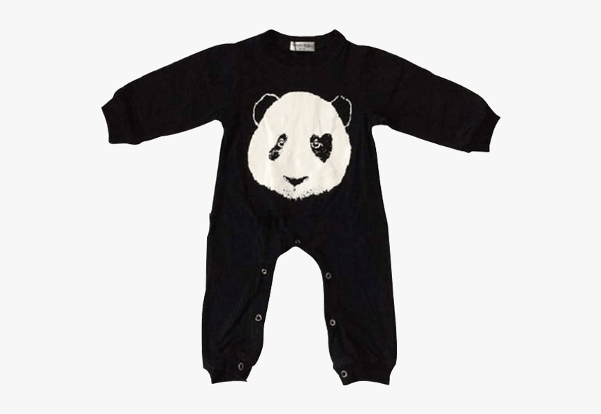 Petite Bello Romper 9-12 Months Baby Panda Romper - Panda, HD Png Download