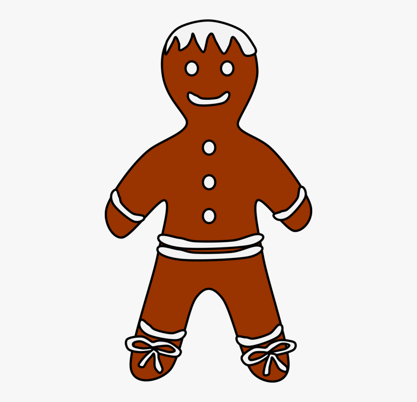 Transparent Gingerbread Girl Png - Perníček Png, Png Download