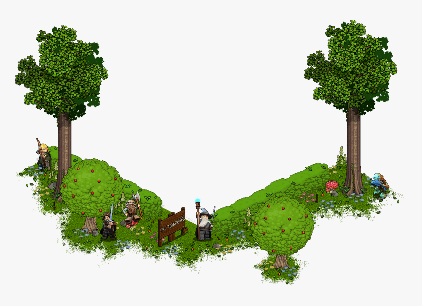 Habbo Lord Of The Rings, HD Png Download