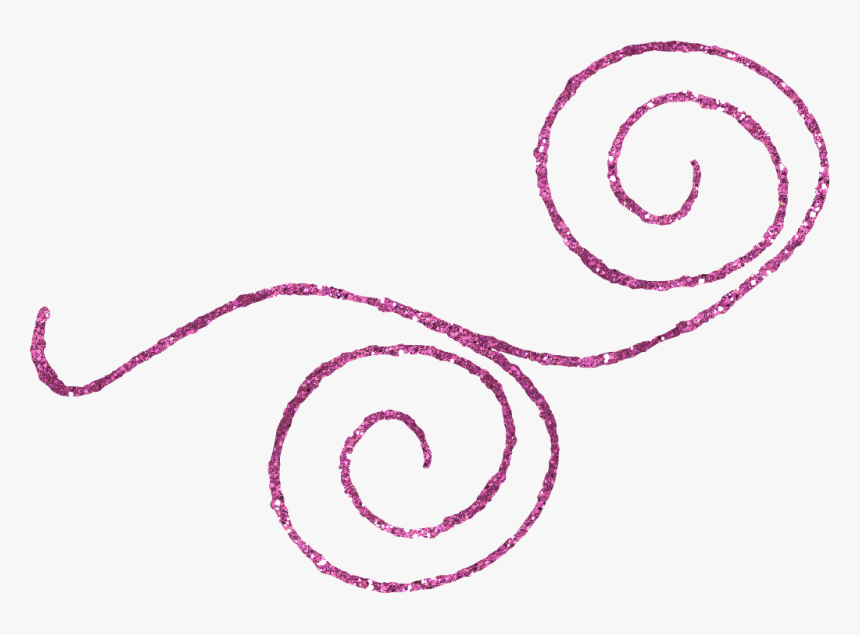 #freetoedit #ftestickers #glitter #swirl #flourish - Drawing, HD Png Download
