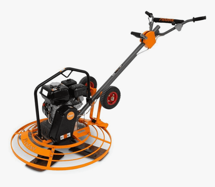 Flextool Walk Behind Power Trowel - Walk-behind Mower, HD Png Download