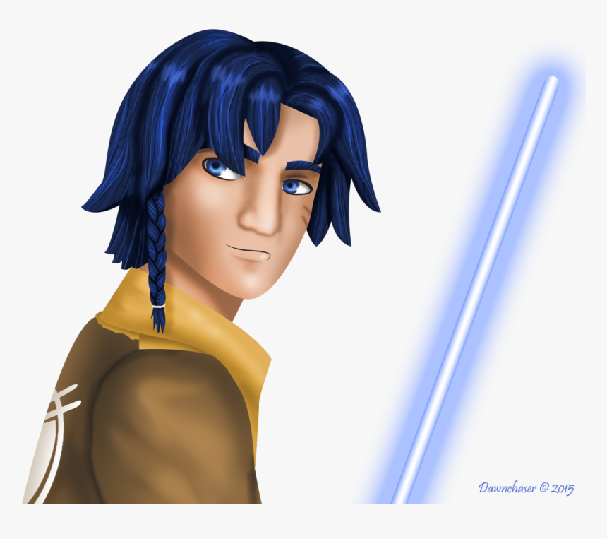 Ezra Bridger By Dawnch - Padawan Braid Padawan, HD Png Download