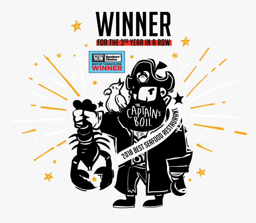 Captains Boil Logo - Poster, HD Png Download