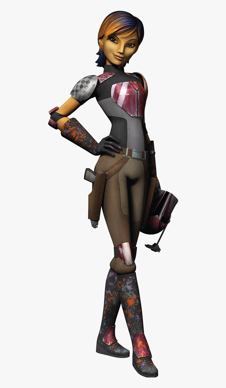 Star Wars Rebels Sabine Season 4, HD Png Download
