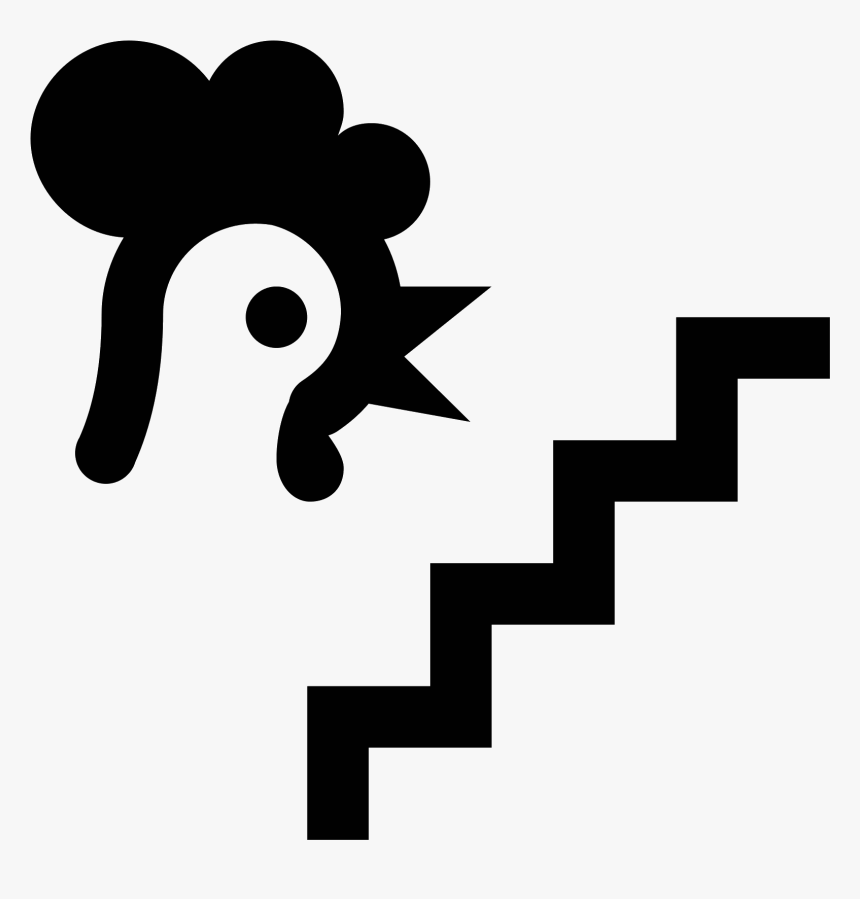 Chicken Ladder Icon - Stairs Symbol Transparent Background, HD Png Download