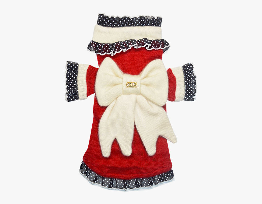 Ruffle Bow Sweater - Girl, HD Png Download