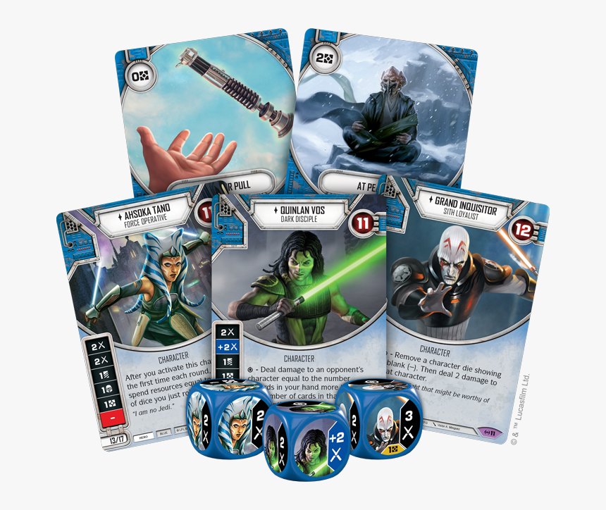 Star Wars Destiny Empire At War Cards, HD Png Download