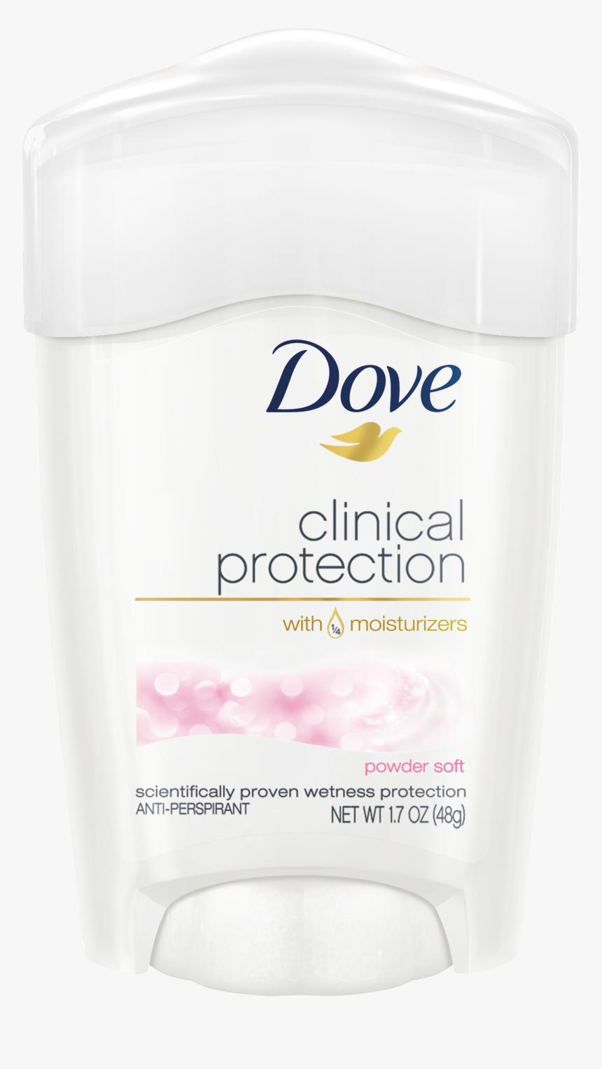 Dove Clinical Protection Antiperspirant - Dove Clinical Protection With 1 4 Moisturizers, HD Png Download