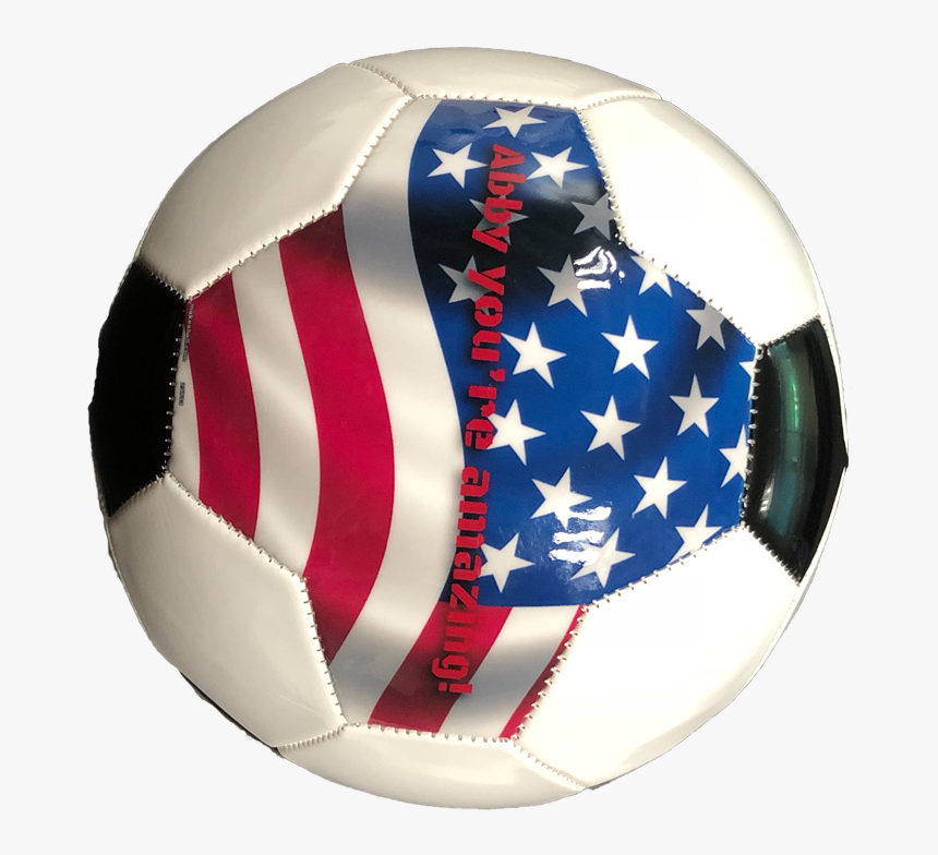 High Quality Match Custom Soccer Ball Futbol Football, - Usa Flag, HD Png Download