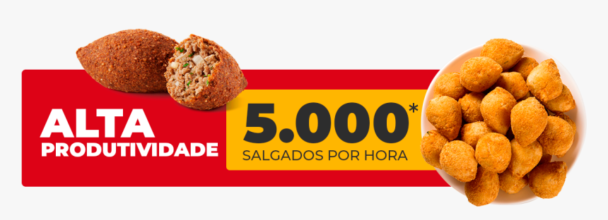Máquina De Salgados , Png Download - Falafel, Transparent Png