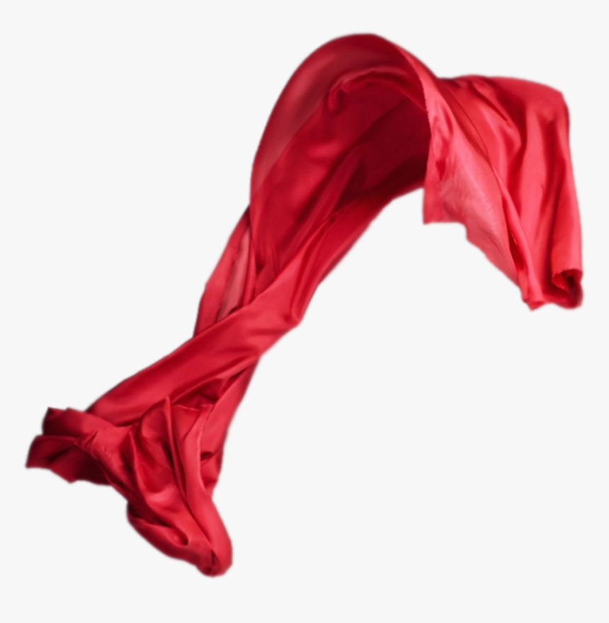 Transparent Silk Clipart - Scarf Blowing In Wind, HD Png Download