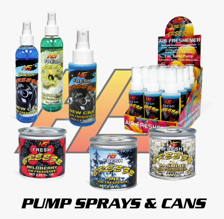 Pump Sprays And Cans - Food, HD Png Download