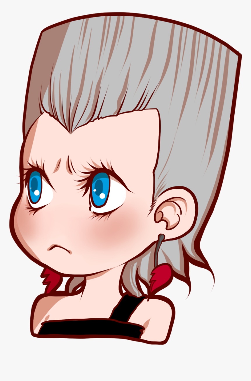 Transparent Sans Head Png - Polnareff Chibi, Png Download