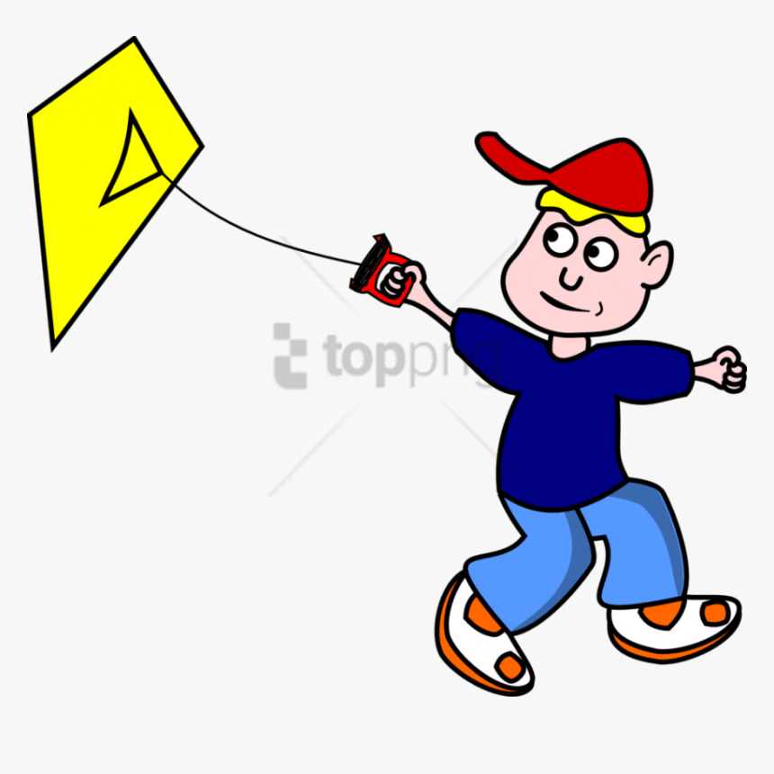 Free Png Two Boy Friends Cartoon Flying A Kite Png Fly A Kite Verb