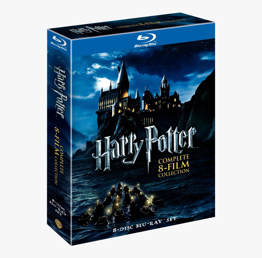 Harry Potter 8 Film Collection Blu Ray - Harry Potter And The Deathly Hallows: Part Ii (2011), HD Png Download