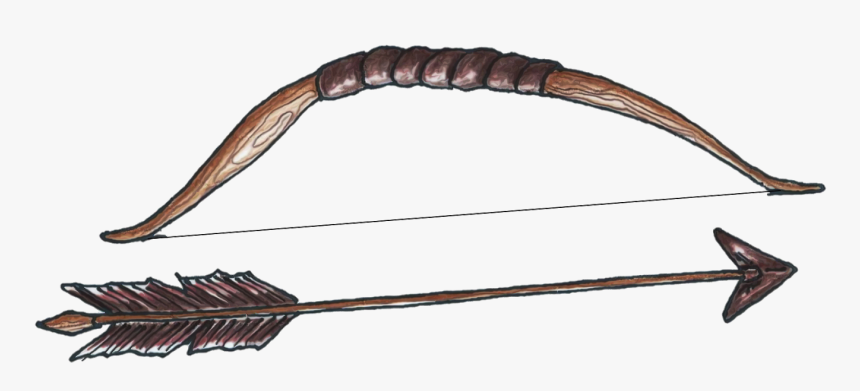 Bow And Arrow Transparency And Translucency Clip Art - Transparent Background Bow And Arrow Clipart Png, Png Download