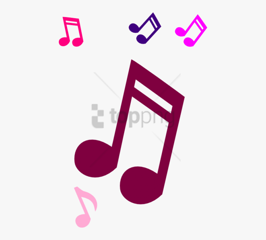 Free Png Colorful Music Notes Png Png Image With Transparent - Transparent Music Notes Clipart, Png Download