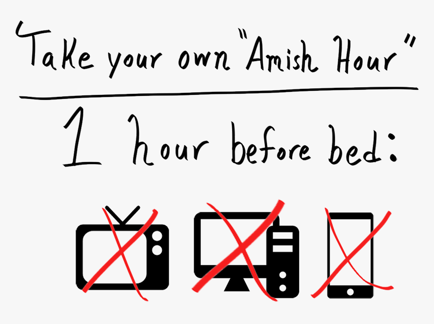 Take An Amish Hour - Handwriting, HD Png Download