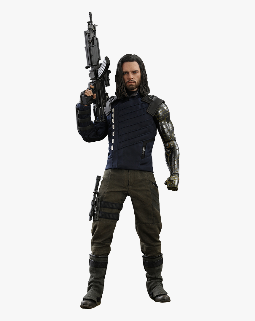 Bucky Infinity War Hot Toys, HD Png Download