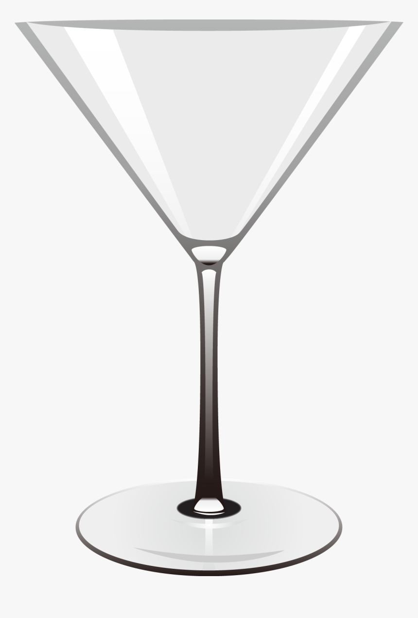 Martini Cocktail Glass Wine Glass Tea - Wine Glass, HD Png Download