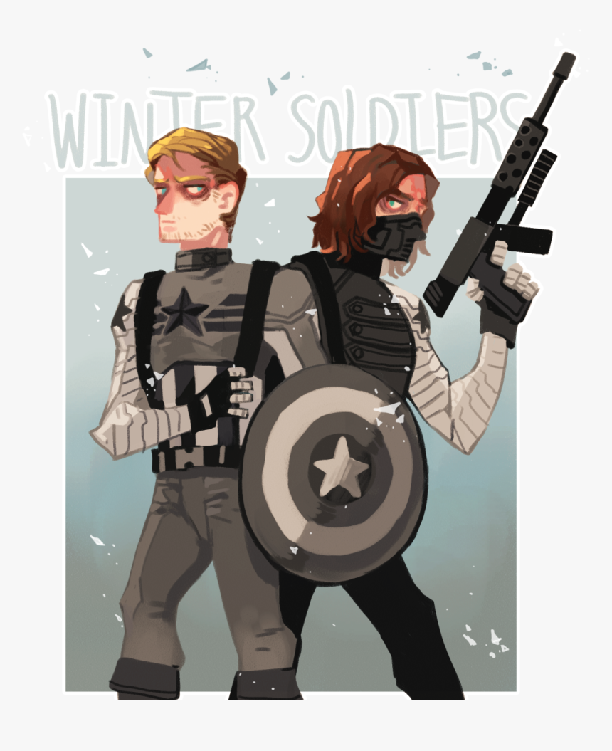 Transparent Captain America The Winter Soldier Png - Assault Rifle, Png Download
