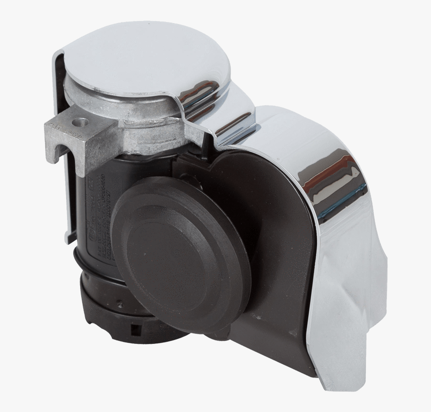 Chrome Dual-tone Motorcycle Electric Air Horn - Reflex Camera, HD Png Download