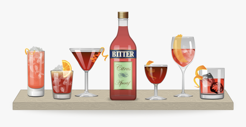 Transparent Martini Splash Png - Wine Glass, Png Download