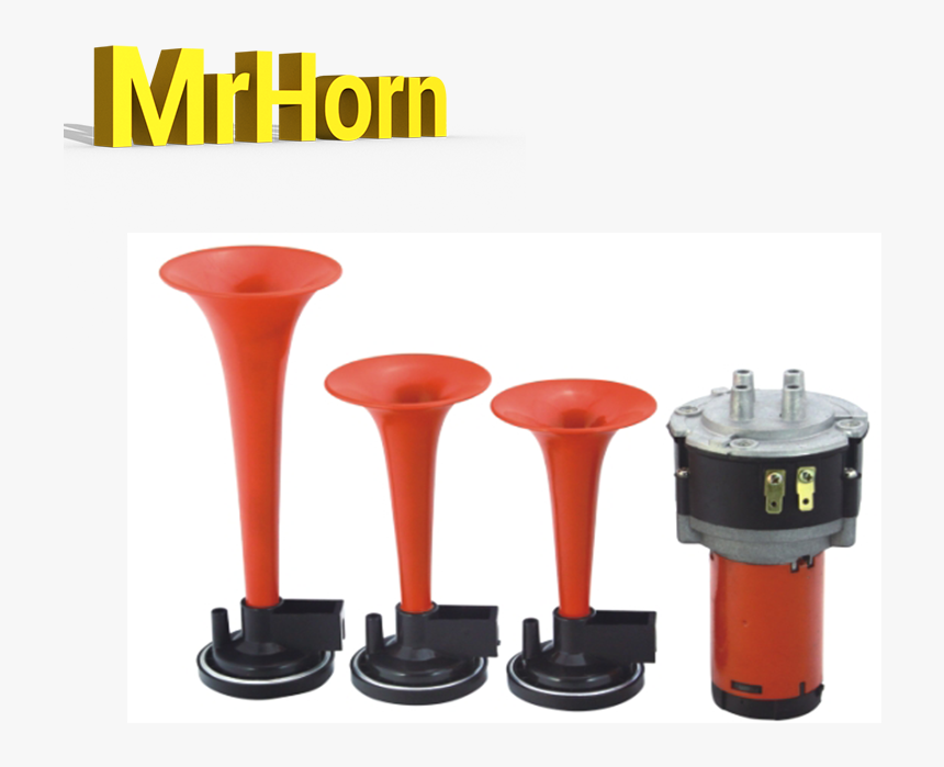 Alpex Truck 12v Car Air Horn Compressor Loudest 3 Pipe - 3 Pipe Air Horn, HD Png Download