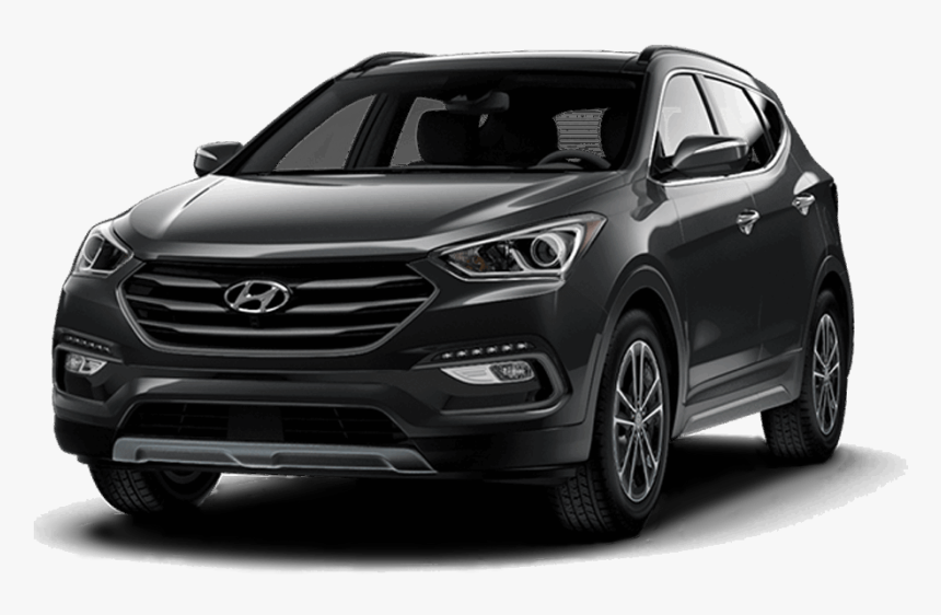 Titanium Silver - 2019 Hyundai Santa Fe Xl Black, HD Png Download