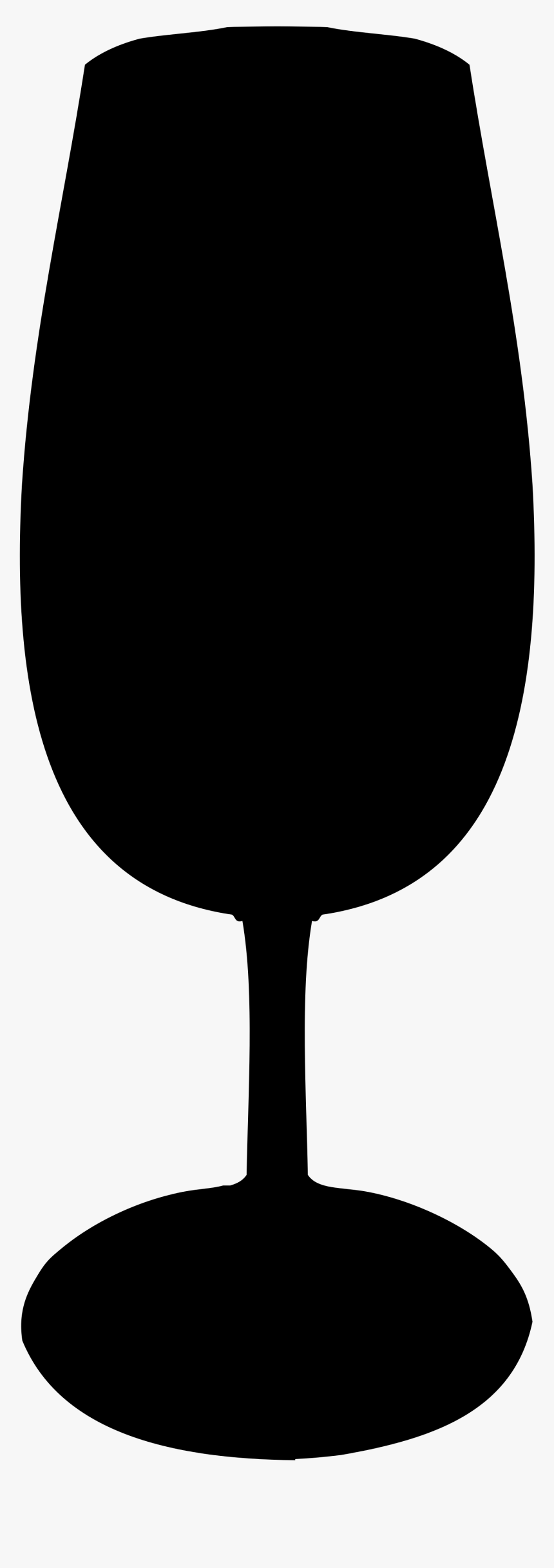 Filesherry Glass Silhouette - Silhouette Of Glass, HD Png Download