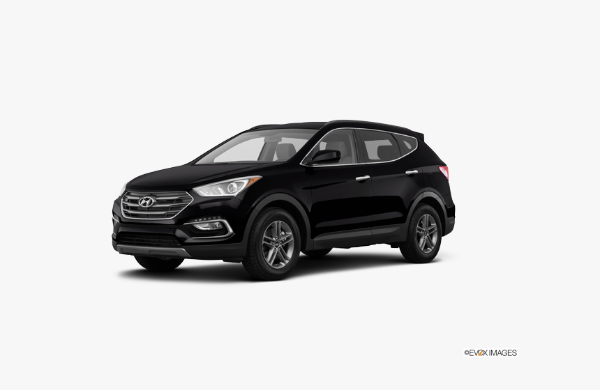 2018 Black Hyundai Santa Fe, HD Png Download