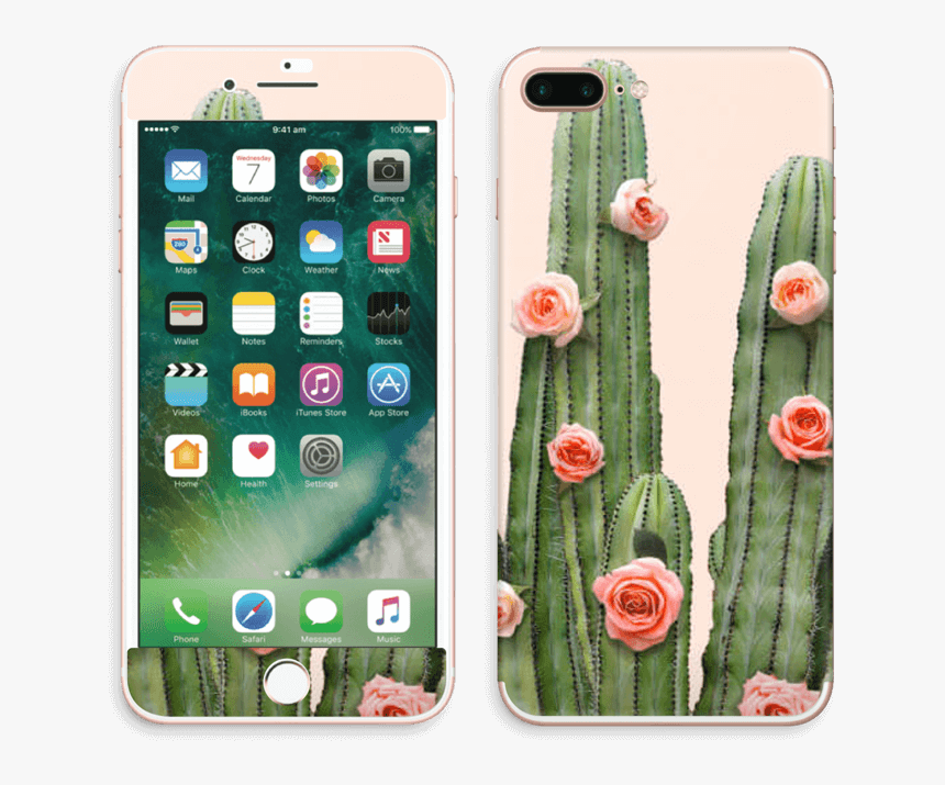 Apple Iphone 7 4g 128gb Plus Red , Png Download - Rose Gold Apple Phone Case, Transparent Png
