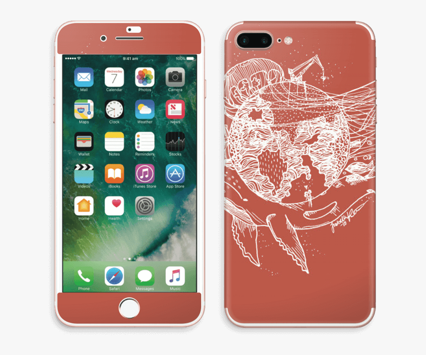 Red Universe Skin Iphone 7 Plus - Iphone 7 Plus Small, HD Png Download