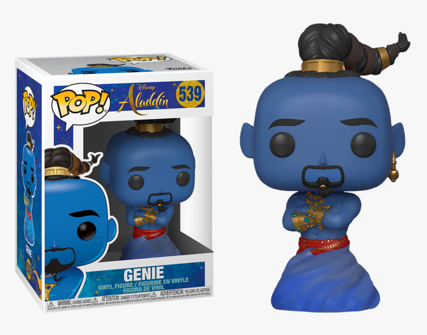 Aladdin - Aladdin Genie Funko Pop, HD Png Download