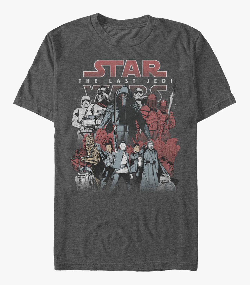 Good And Evil Star Wars The Last Jedi T-shirt - Star Wars The Last Jedi Shirt, HD Png Download