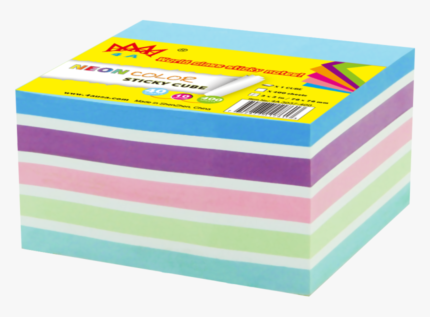 Transparent Colorful Sticky Notes Png - Box, Png Download
