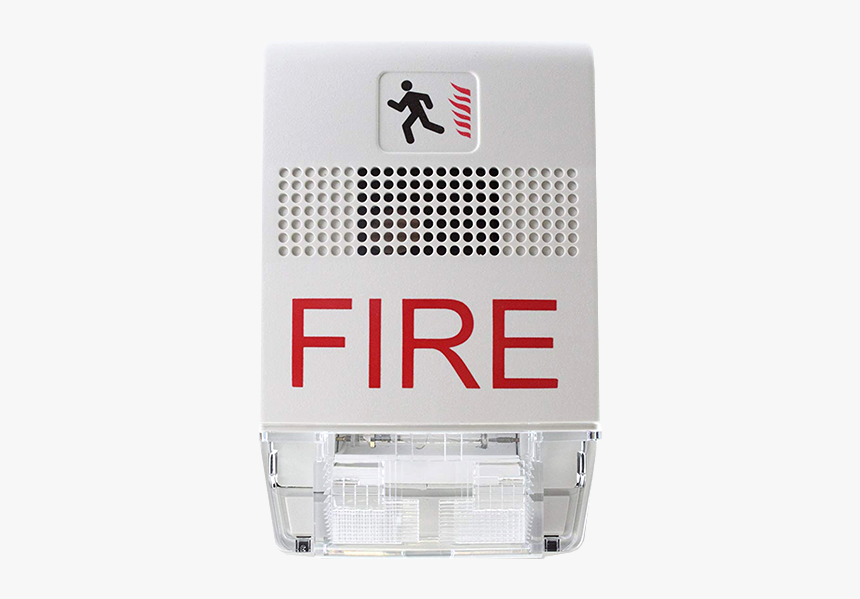Genesis Temporal Horn/steady Strobe With Fire\ - Est Horn Strobe Fire Alarms, HD Png Download