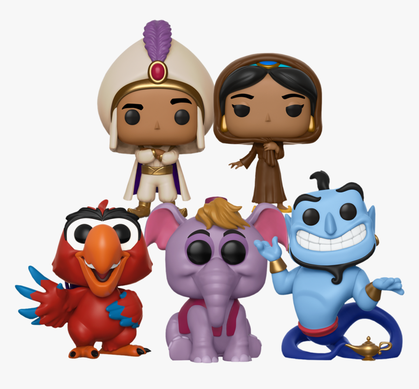 Aladdin Genie Funko Pop , Png Download - Genie With Lamp Pop, Transparent Png