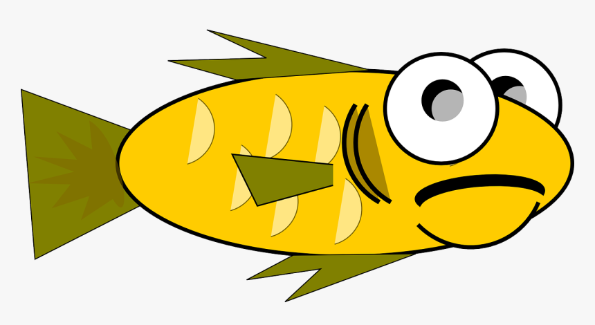 Surprised Clipart Fish - Fish With Birthday Hat, HD Png Download