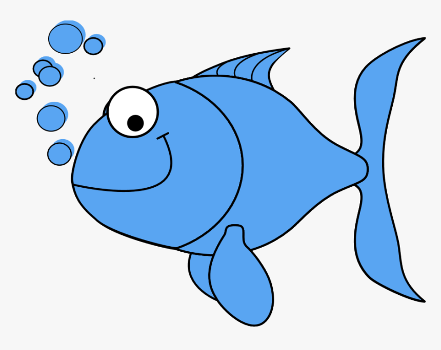 City Of Lake Elsinore Summer Swim Program - Clip Art Blue Fish, HD Png Download