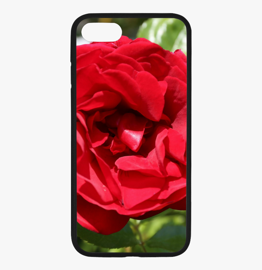 Red Rose Rubber Case For Iphone 7 - Smartphone, HD Png Download