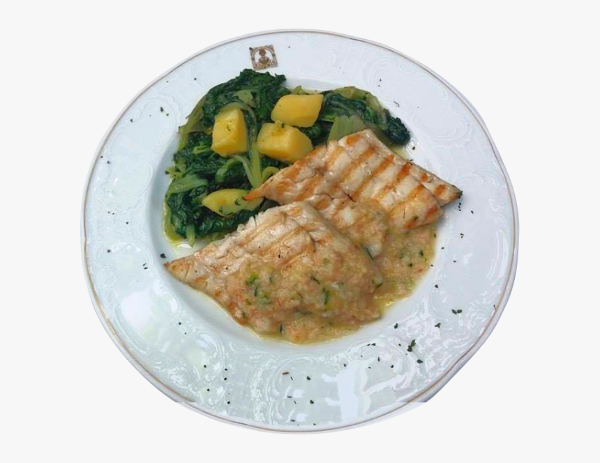 Fish Fry On A Bed Of Arugula - Scaloppine, HD Png Download